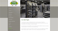 Desktop Screenshot of dd-tegels.be